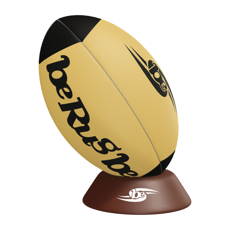 Ballon de rugby CUIR - Taille 5 - BERUGBE