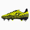 Chaussures de rugby jaune et noir